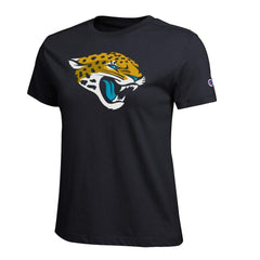 Jacksonville Jaguars Champion Women's Logo T-Shirt Black | NFL
