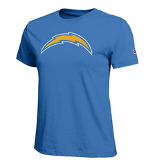 Los Angeles Chargers Champion Women's Logo T-Shirt Powder Blue | NFL