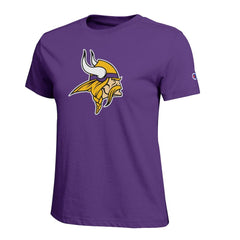 Minnesota Vikings Champion Women's Logo T-Shirt Purple | NFL