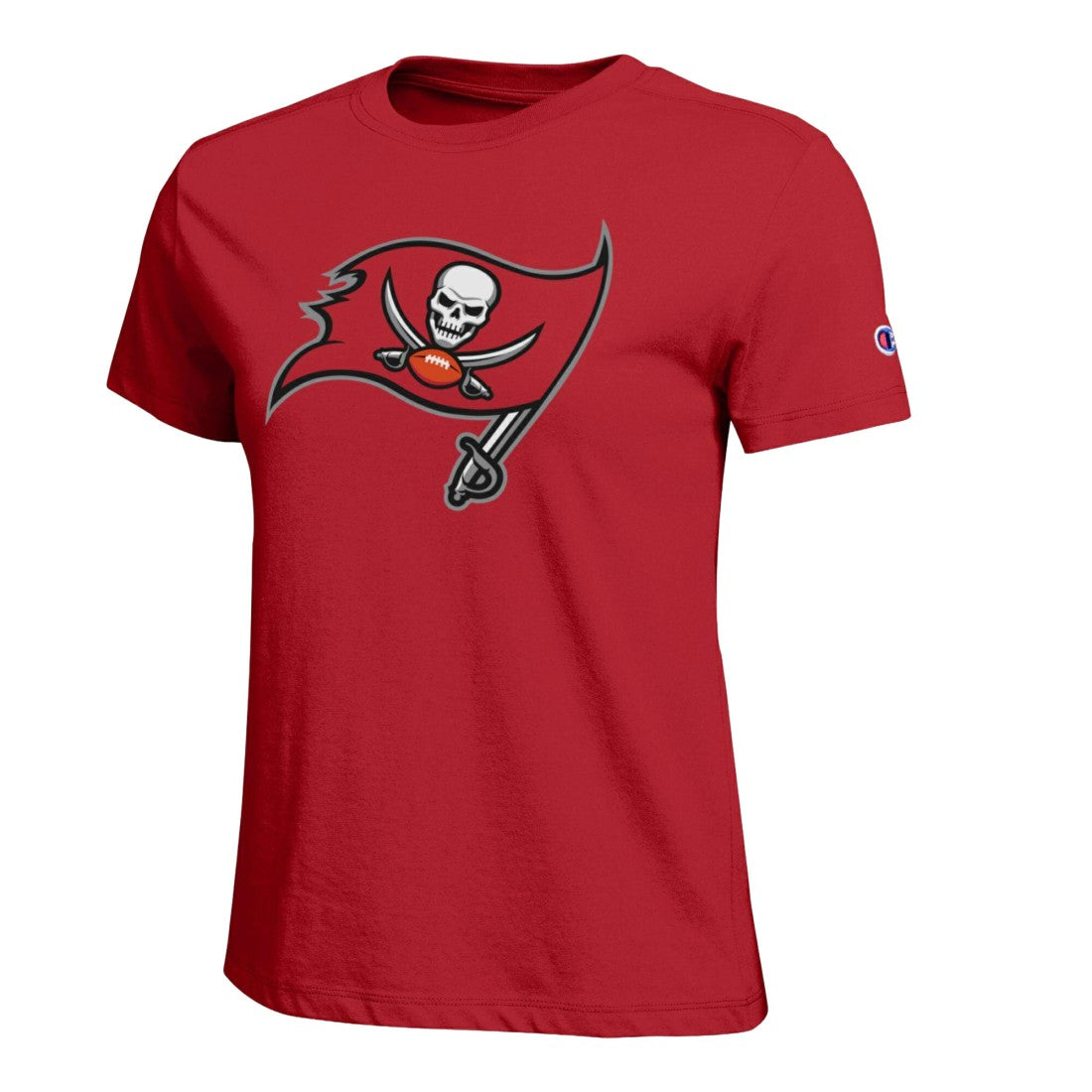 Tampa Bay Buccaneers Champion Women's Logo T-Shirt Red | NFL
