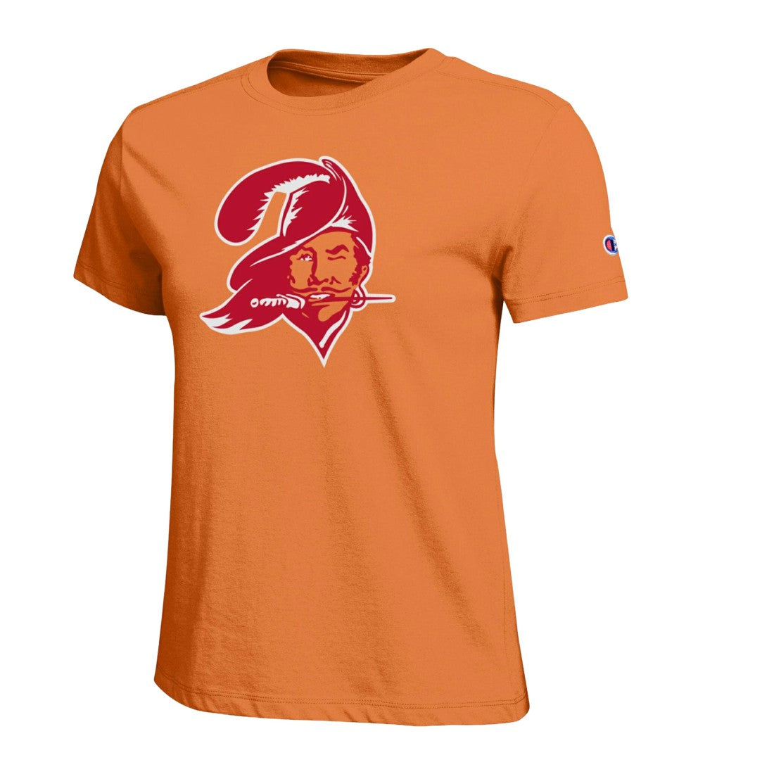 Tampa Bay Buccaneers Champion Women's Logo T-Shirt Orange | NFL