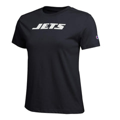 New York Jets Champion Women's Logo T-Shirt Black | NFL