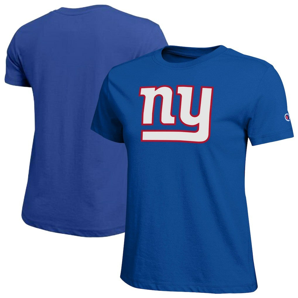 New York Giants Champion Women's Logo T-Shirt Royal | NFL