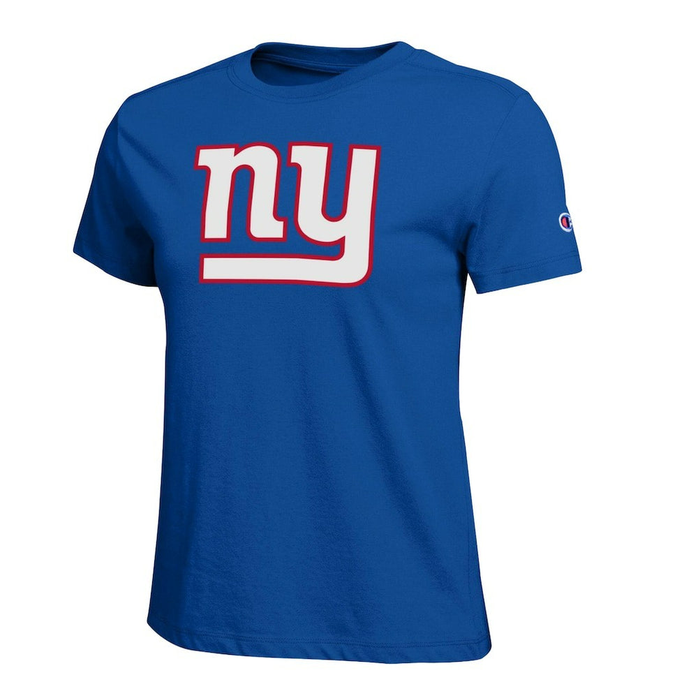 New York Giants Champion Women's Logo T-Shirt Royal | NFL