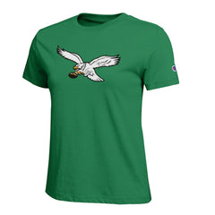 Philadelphia Eagles Champion Women's Logo T-Shirt Kelly Green | NFL