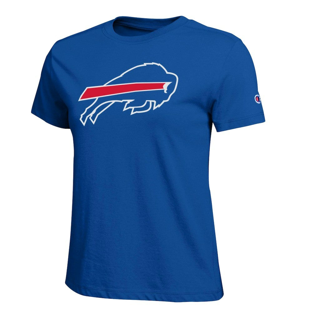 Buffalo Bills Champion Women's Logo T-Shirt Royal | NFL
