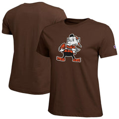 Cleveland Browns Champion Women's Logo T-Shirt Brown | NFL