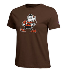 Cleveland Browns Champion Women's Logo T-Shirt Brown | NFL
