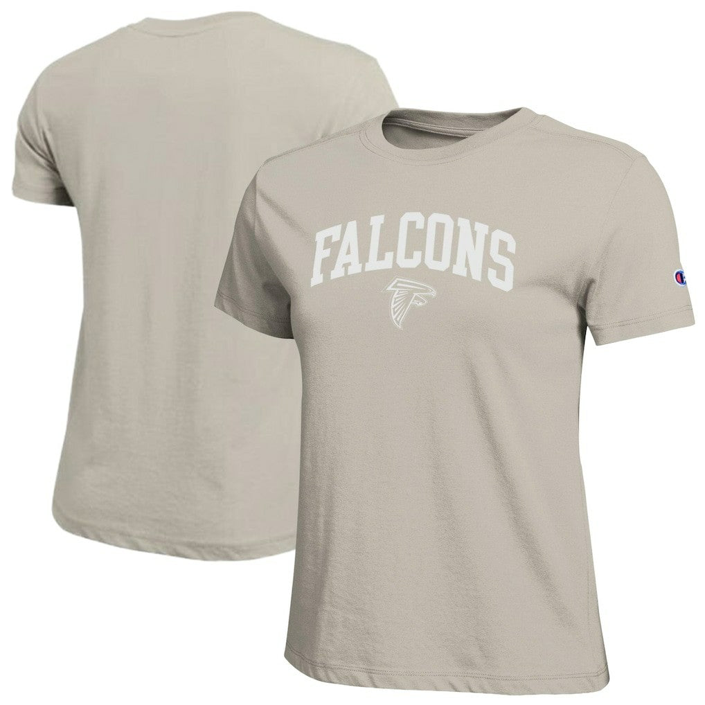 Atlanta Falcons Champion Women's Cocoa Butter T-Shirt Light Brown | NFL