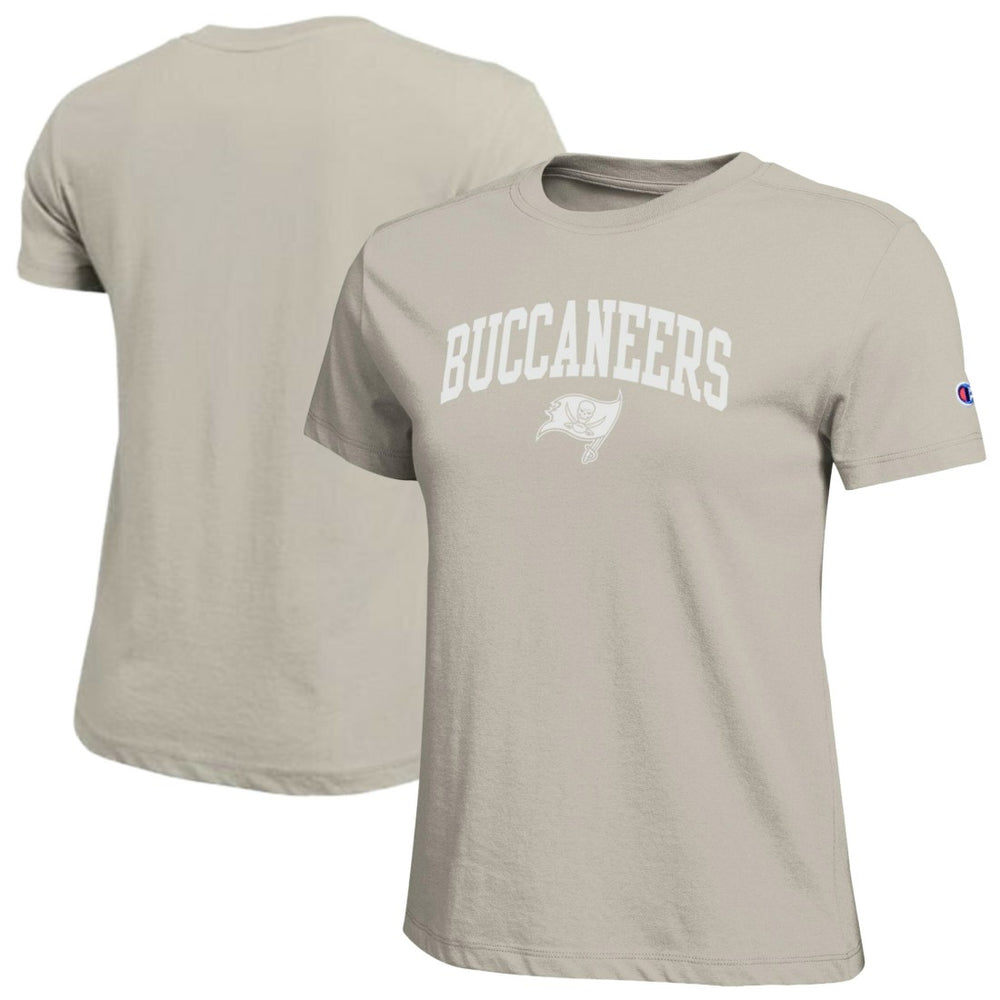 Tampa Bay Buccaneers Champion Women's Cocoa Butter T-Shirt Light Brown | NFL