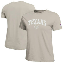 Houston Texans Champion Women's Cocoa Butter T-Shirt Light Brown | NFL
