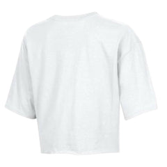 Miami Dolphins Champion Women's Boyfriend Cropped T-Shirt White | NFL