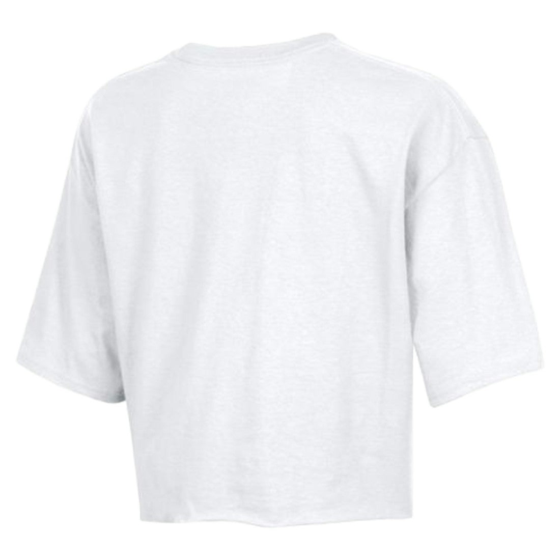 Seattle Seahawks Champion Women's Boyfriend Cropped T-Shirt White | NFL