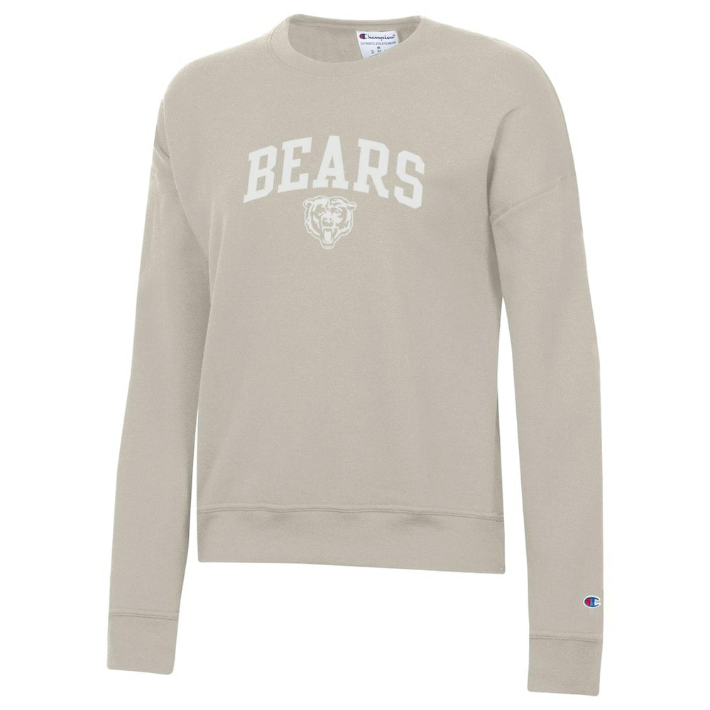 Chicago Bears Champion Women's Powerblend Cocoa Butter Fleece Sweatshirt Light Brown | NFL