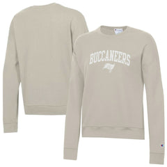 Tampa Bay Buccaneers Champion Women's Powerblend Cocoa Butter Fleece Sweatshirt Light Brown | NFL