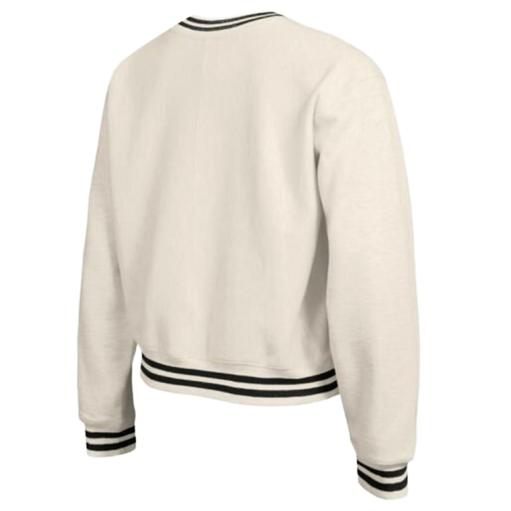 Tampa Bay Buccaneers Champion Women's Reverse Weave Fleece Sweatshirt Cream | NFL