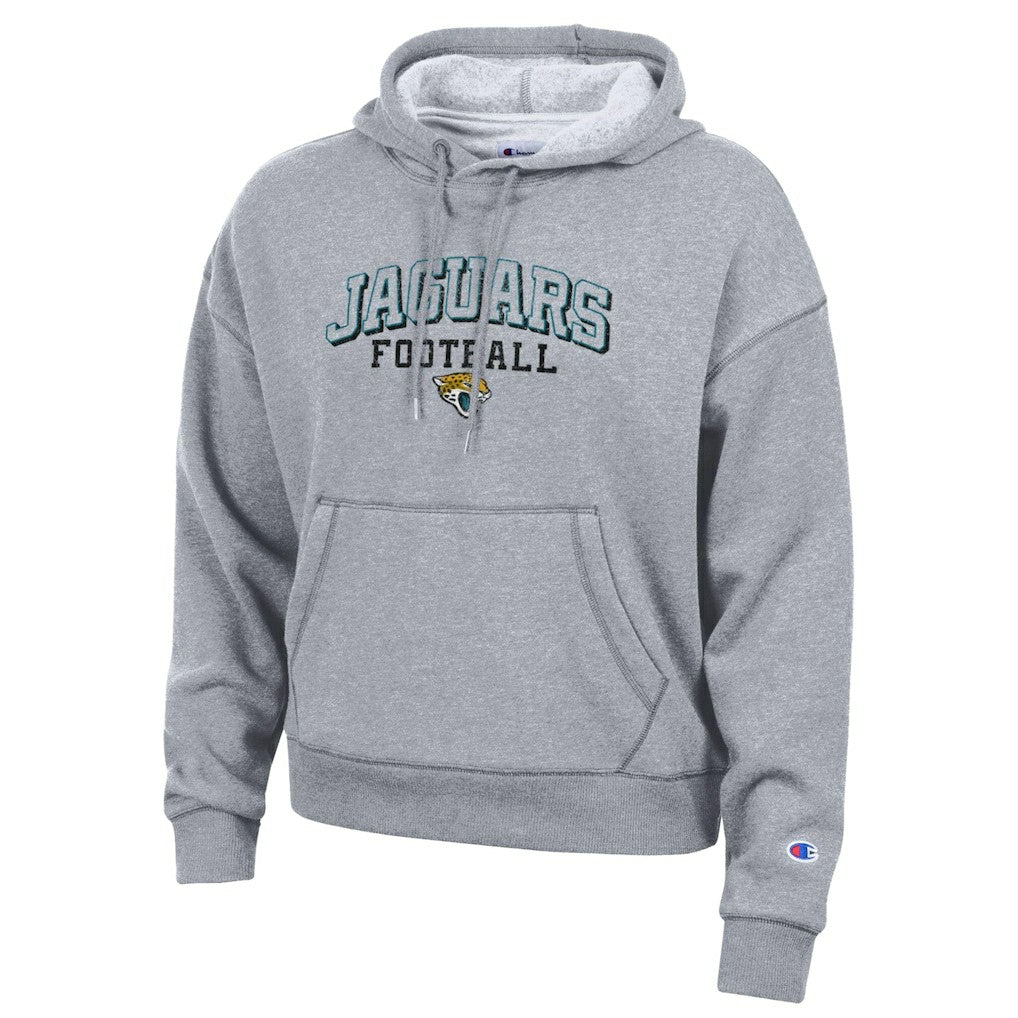 Jacksonville Jaguars Champion Women's Triumph Tri-Blend Hoodie Gray | NFL