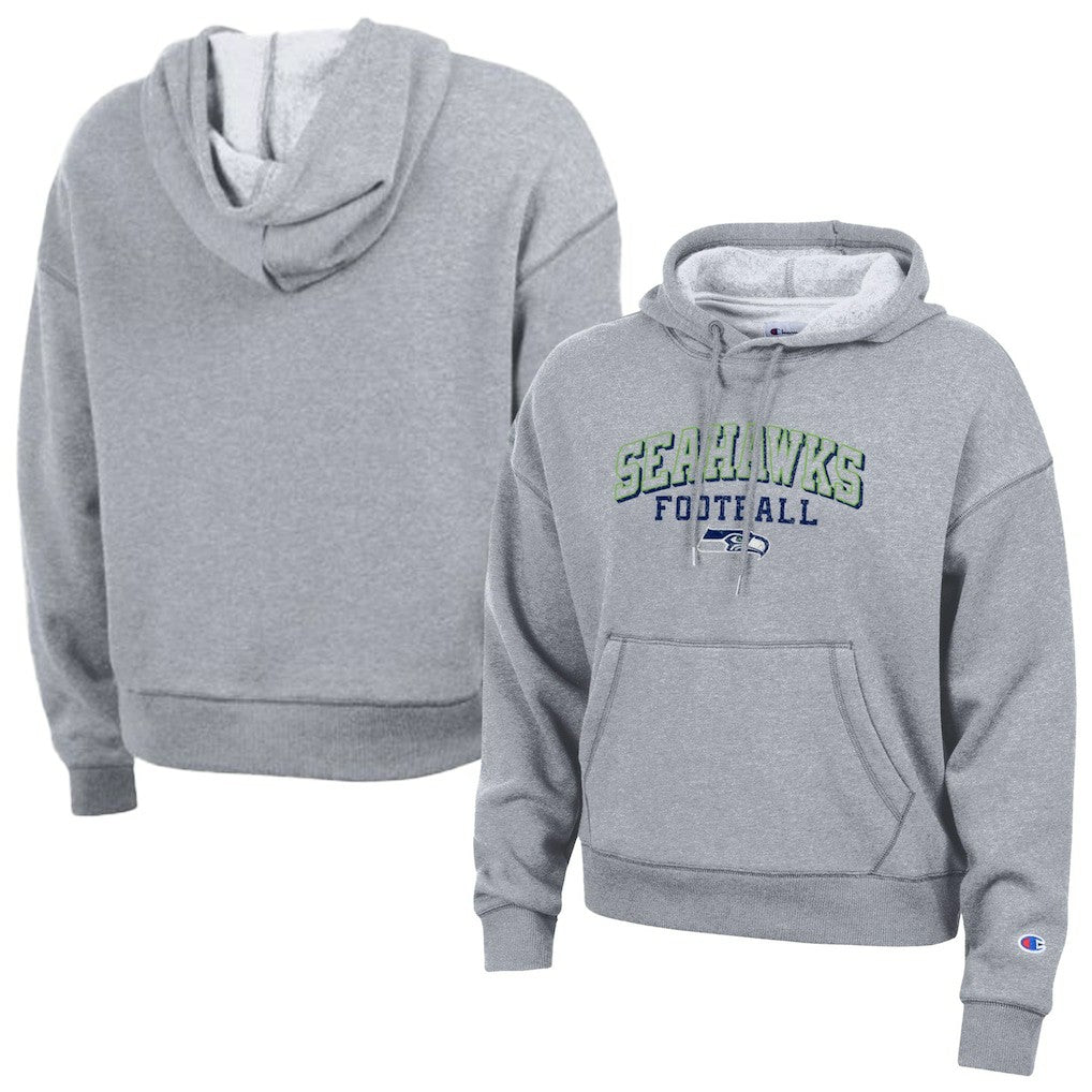 Seattle Seahawks Champion Women's Triumph Tri-Blend Hoodie Gray | NFL