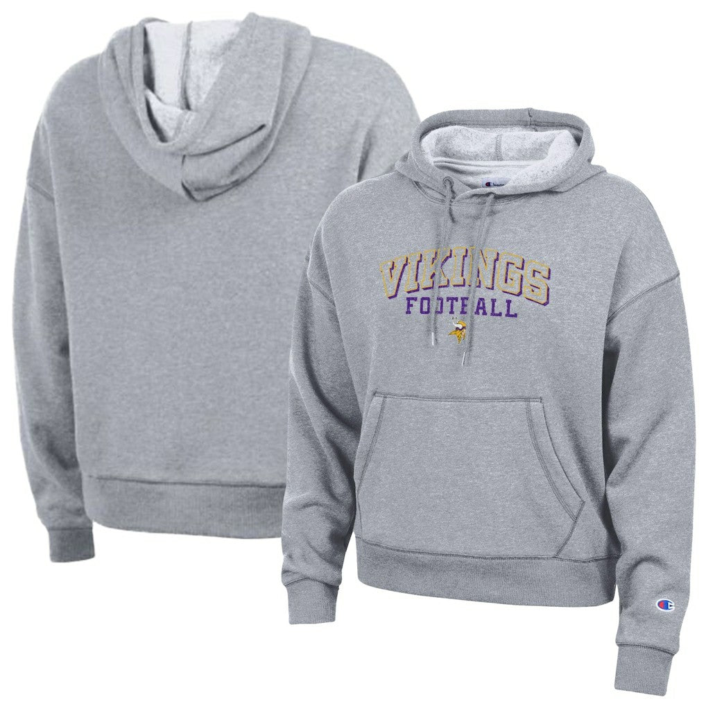 Minnesota Vikings Champion Women's Triumph Tri-Blend Hoodie Gray | NFL