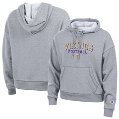 Minnesota Vikings Champion Women's Triumph Tri-Blend Hoodie Gray | NFL