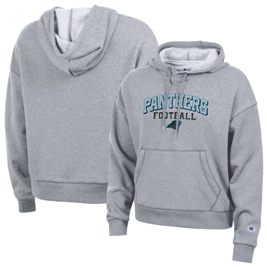 Carolina Panthers Champion Women's Triumph Tri-Blend Hoodie Gray | NFL