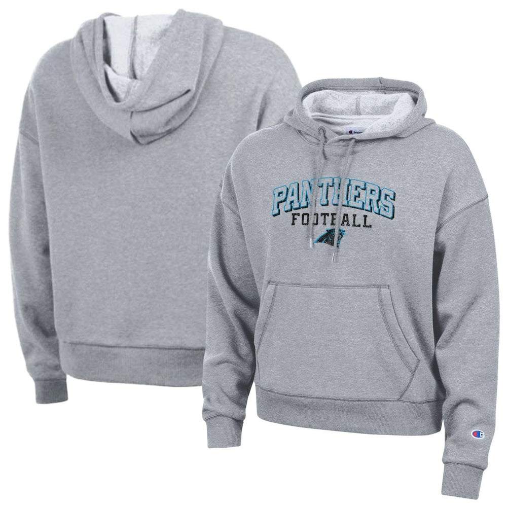 Carolina Panthers Champion Women's Triumph Tri-Blend Hoodie Gray | NFL