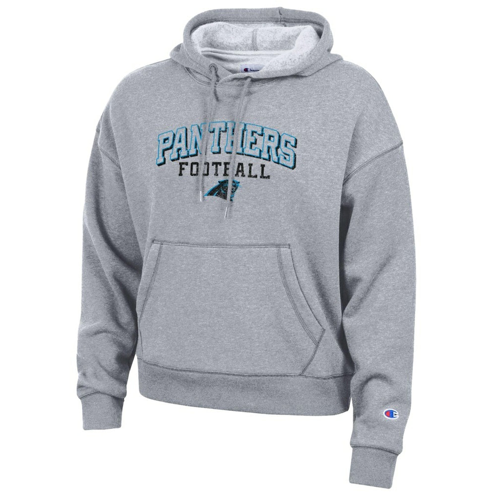 Carolina Panthers Champion Women's Triumph Tri-Blend Hoodie Gray | NFL