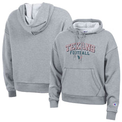 Houston Texans Champion Women's Triumph Tri-Blend Hoodie Gray | NFL