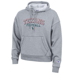 Houston Texans Champion Women's Triumph Tri-Blend Hoodie Gray | NFL