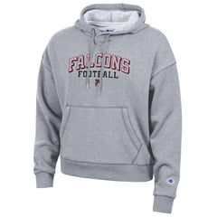 Atlanta Falcons Champion Women's Triumph Tri-Blend Hoodie Gray | NFL
