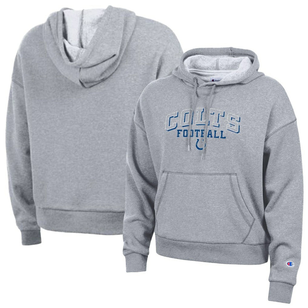 Indianapolis Colts Champion Women's Triumph Tri-Blend Hoodie Gray | NFL