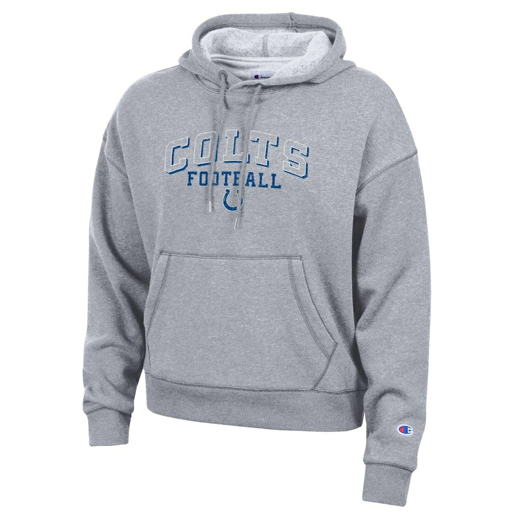Indianapolis Colts Champion Women's Triumph Tri-Blend Hoodie Gray | NFL