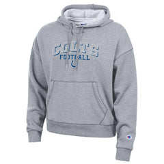 Indianapolis Colts Champion Women's Triumph Tri-Blend Hoodie Gray | NFL
