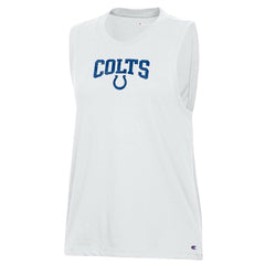 Indianapolis Colts Champion Women's Muscle Tank Top White | NFL