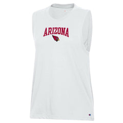 Arizona Cardinals Champion Women's Muscle Tank Top White | NFL