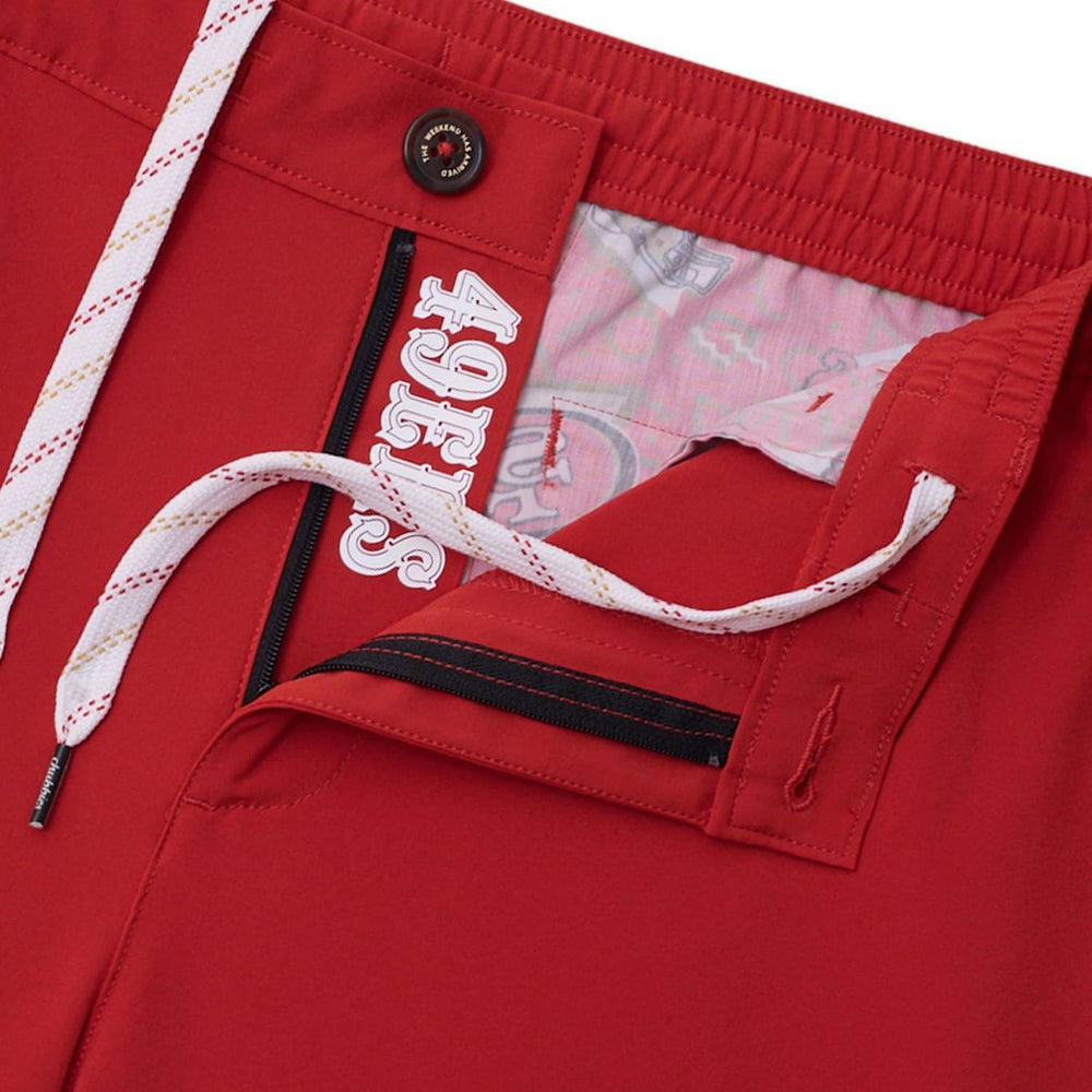 San Francisco 49ers Chubbies Everywear Shorts Cardinal | NFL