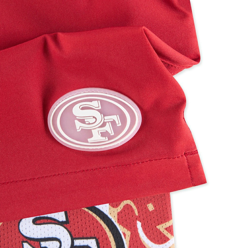 San Francisco 49ers Chubbies The Secret Lined Swim Trunks Cardinal | NFL