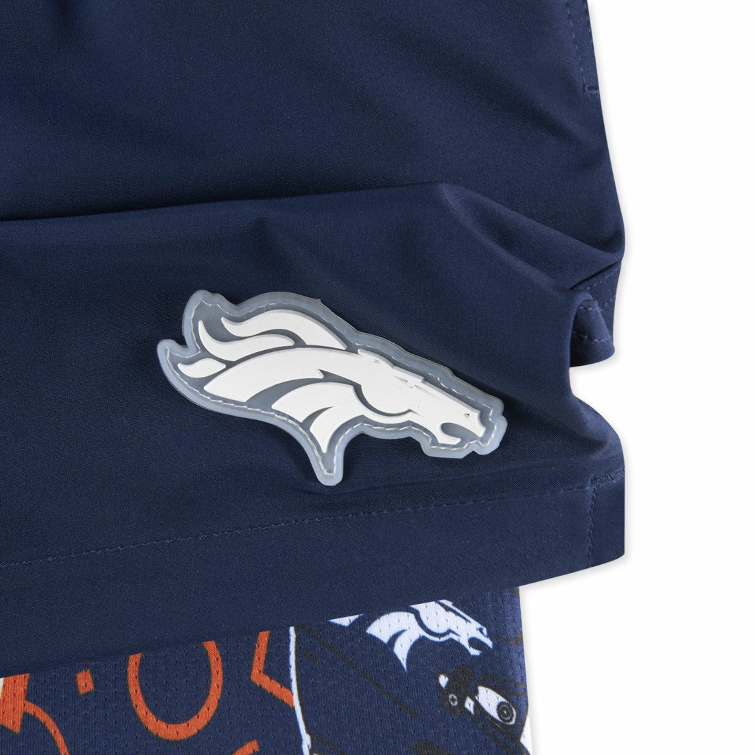 Denver Broncos Chubbies The Secret Lined Swim Trunks Navy | NFL