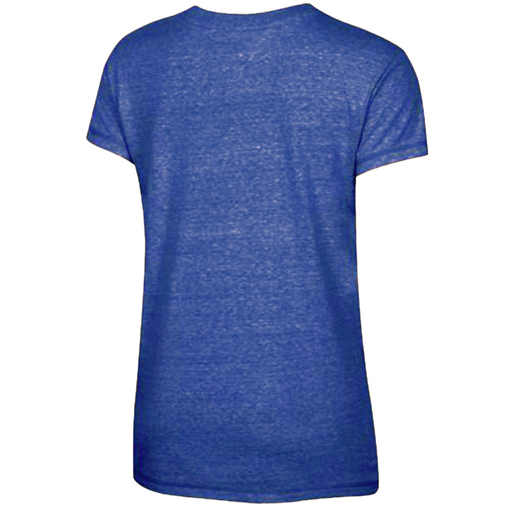 Denver Broncos Champion Women's Triumph Tri-Blend V-Neck T-Shirt Royal | NFL