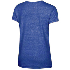 Denver Broncos Champion Women's Triumph Tri-Blend V-Neck T-Shirt Royal | NFL