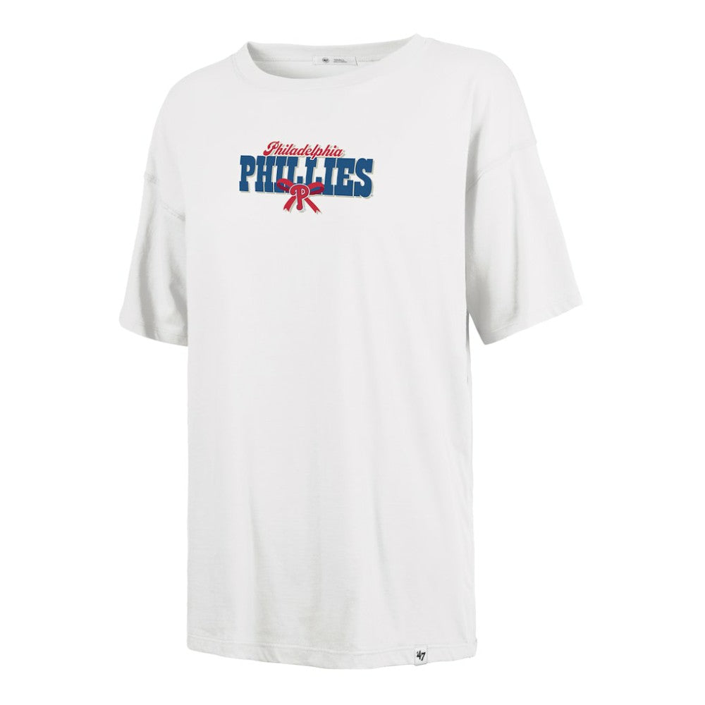 Philadelphia Phillies '47 Women's Bow & Banner Sadie T-Shirt - MLB