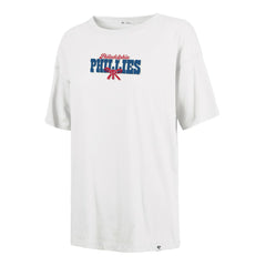 Philadelphia Phillies '47 Women's Bow & Banner Sadie T-Shirt - MLB