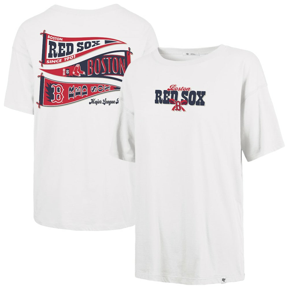 Boston Red Sox '47 Women's Bow & Banner Sadie T-Shirt - MLB