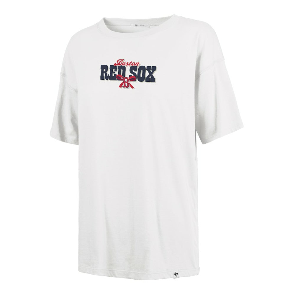 Boston Red Sox '47 Women's Bow & Banner Sadie T-Shirt - MLB