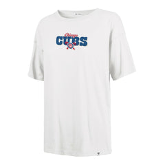 Chicago Cubs '47 Women's Bow & Banner Sadie T-Shirt - MLB