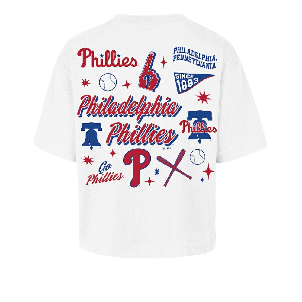 Philadelphia Phillies '47 Women's Collage Script Reed City T-Shirt - MLB
