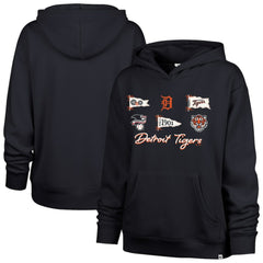 Detroit Tigers '47 Women's Bow & Banners Naomi Hoodie - MLB
