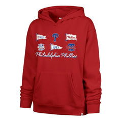Philadelphia Phillies '47 Women's Bow & Banners Naomi Hoodie - MLB