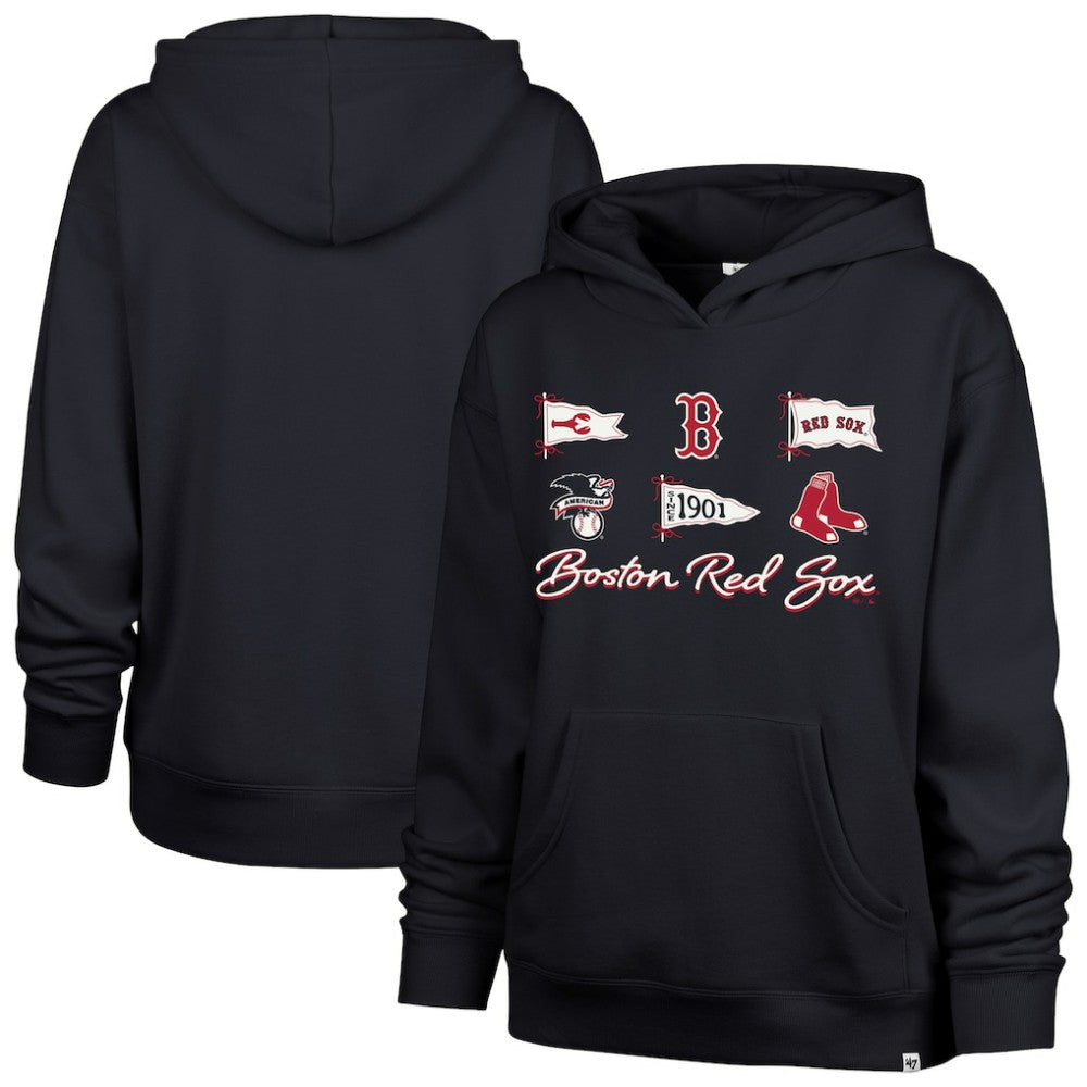 Boston Red Sox '47 Women's Bow & Banners Naomi Hoodie - MLB