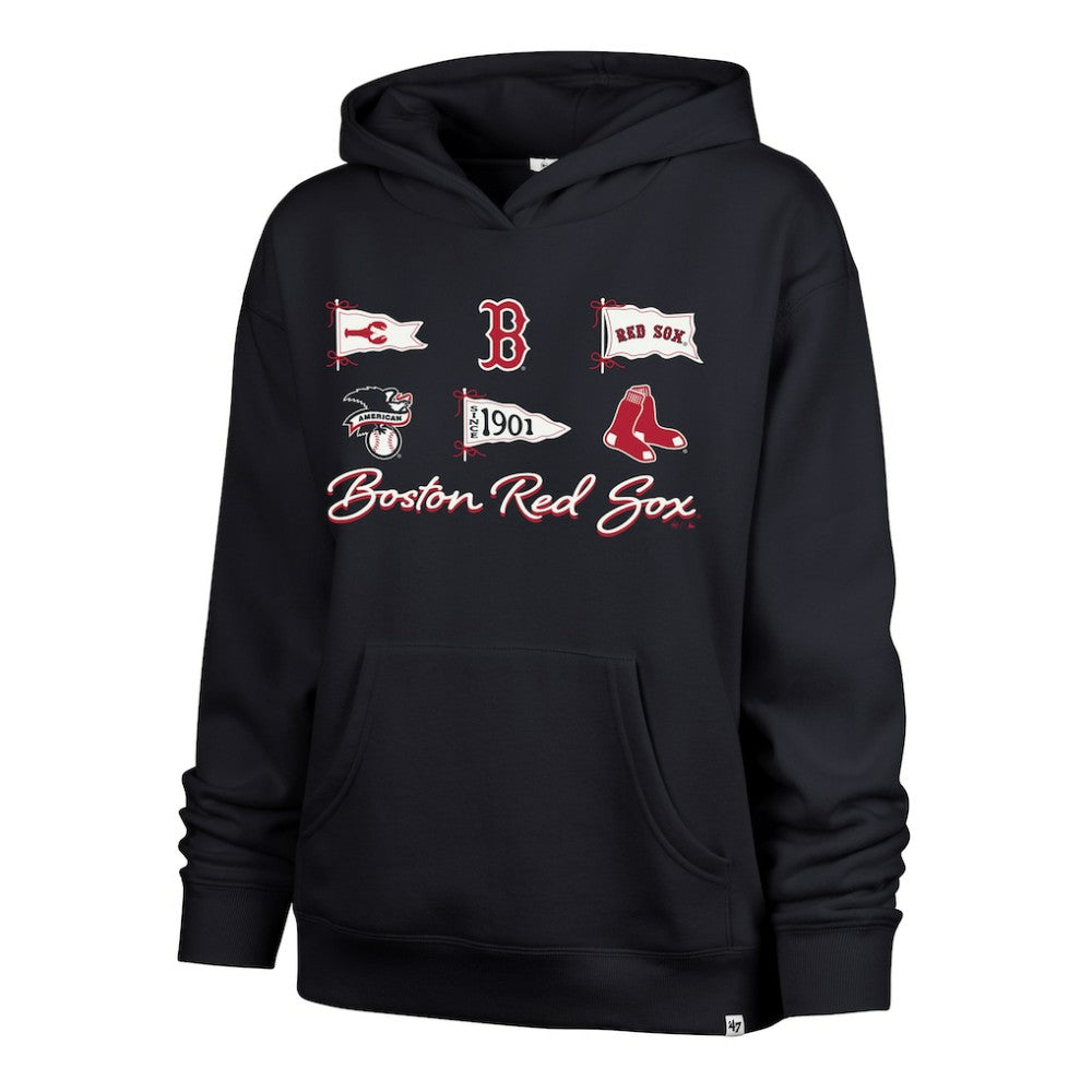 Boston Red Sox '47 Women's Bow & Banners Naomi Hoodie - MLB